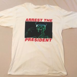 Arrest The President T-shirt XL